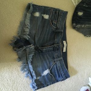 jean shorts